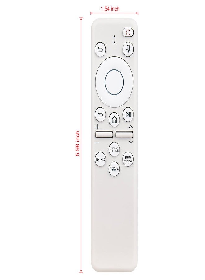 فينابتي جهاز تحكم صوتي بديل BP59-00149A TM2261S متوافق مع تلفزيونات سامسونج الذكية LS32BM703UNXZA وLS43BM702UNXZA، وجهاز عرض فري ستايل SP-LFF3CLA/SP-LSP38LA/SPLFF3CLA/SP-LSP3BLAXZA، وشاشة أوديسي G9/G8 - Image 3